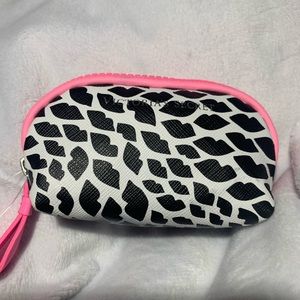 Victoria's Secret Mini Accessory Bag w/Lip Print.
